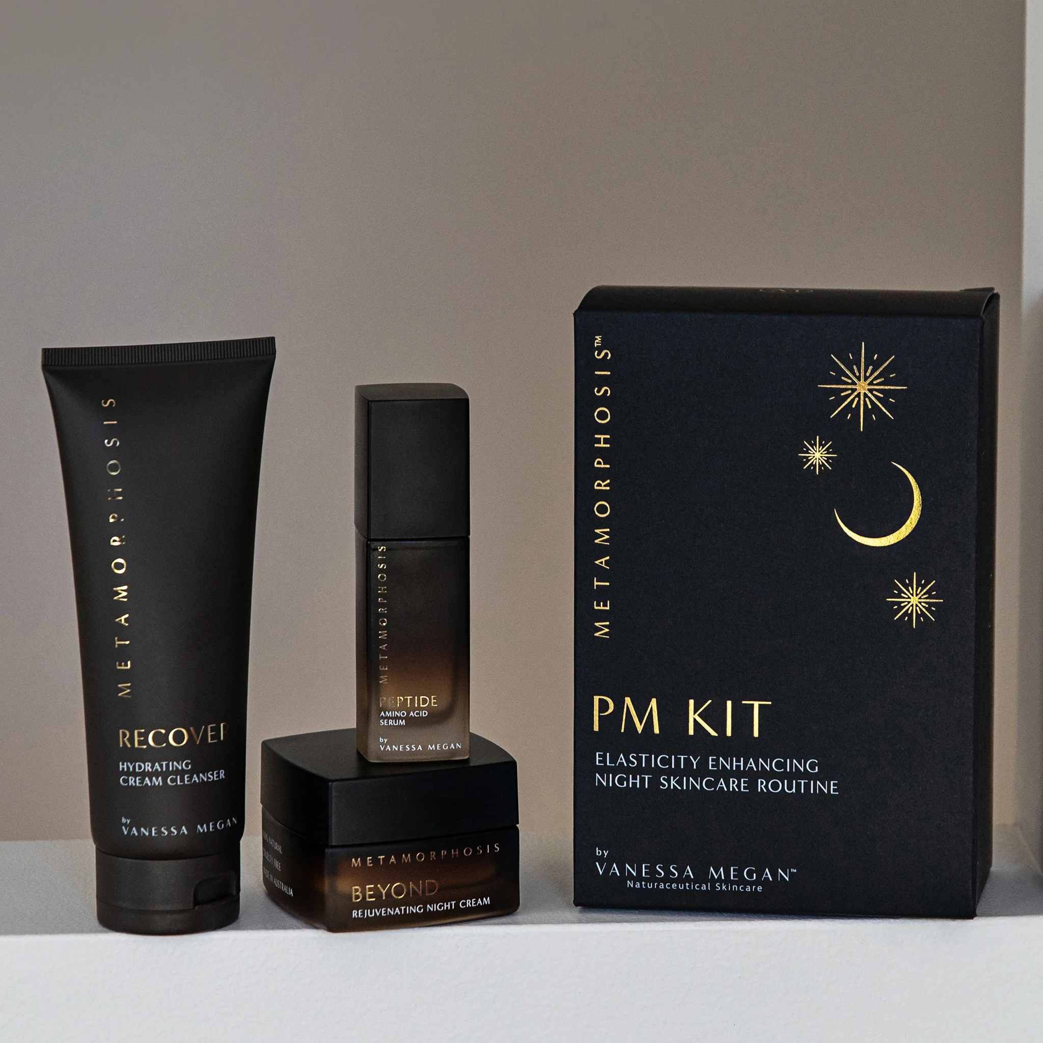 PM KIT Elasticity Enhancing Night Skincare Routine