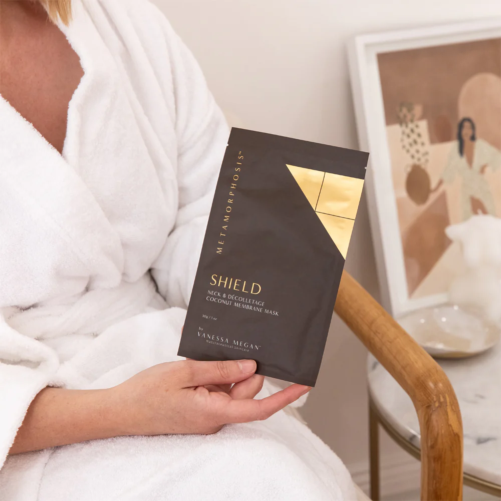 SHIELD Neck & Dec Coconut Membrane Mask (3pk)